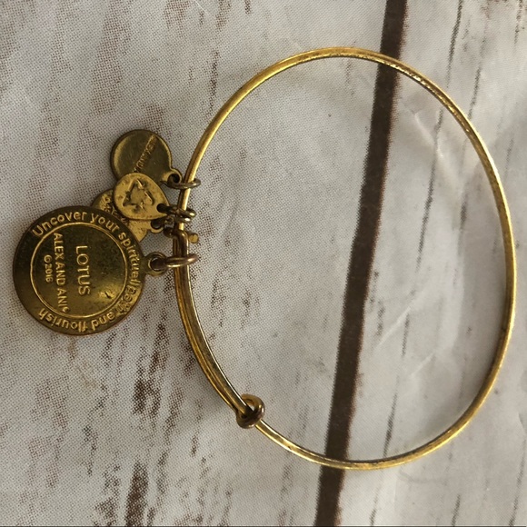 📫SOLD!📪 Set of 3 Alex and Ani Bracelets. Gold. - Picture 5 of 7